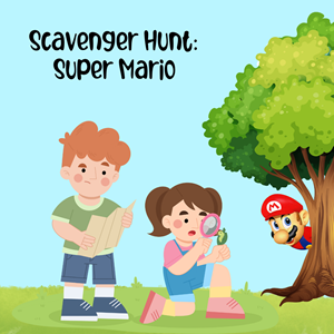 Super Mario Scavenger Hunt