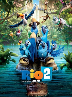 Cover for the DVD, Rio 2